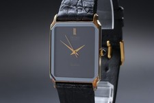 Vintage 1986 [Exc+5] SEIKO DOLCE 7731-5220 Octagon Quartz Men's Watch From JAPAN