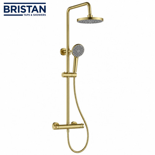 Bristan buzz brushed brass - bristan,