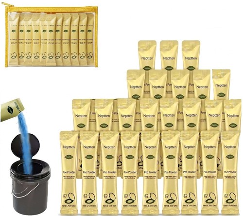 Portable toilet powder - portable,