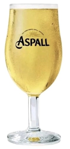 Aspall half pint glasses - 2,