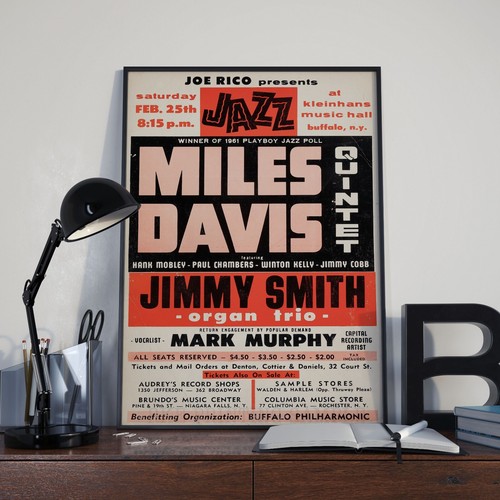 Miles davis concert poster - concert,