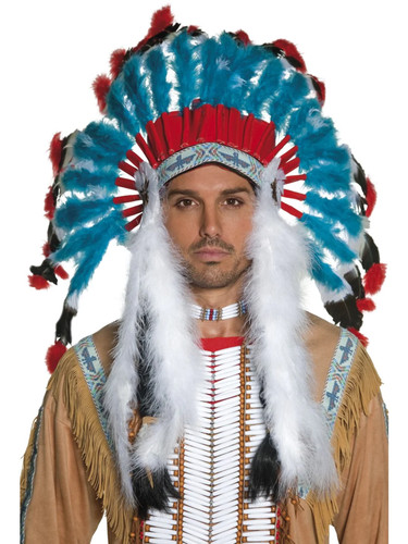 Deluxe western indian chief - indian,