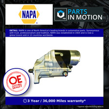 Starter Motor fits TOYOTA LAND CRUISER J7, LJ70 2.4D 88 to 93 2L-T NAPA Quality