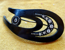 antique art deco black