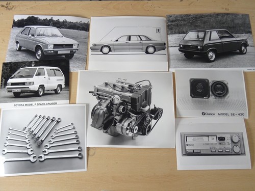 Vintage car press photo - car,