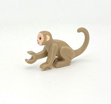 LEGO Animals - Dark Tan Monkey Minifigure - 10230 910038 - Pirates, Rare