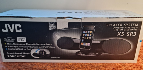 Jvc sr3 speaker system - speaker,