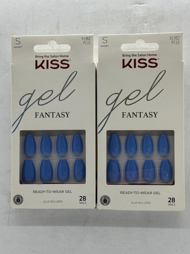 Kiss gel fantasy nail kit - kiss,