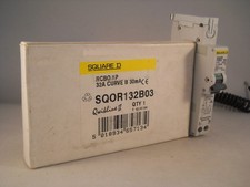 Square D RCBO 32 Amp 30mA Type B 32A SQOR KQ Loadcentre Qwikline SQOR132B03 NEW