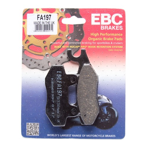 Ebc fa197 organic - fa197, brake