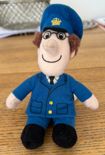 Postman pat 1998 plush - postman, vintage