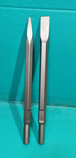 2pc Breaker chisel set flat &