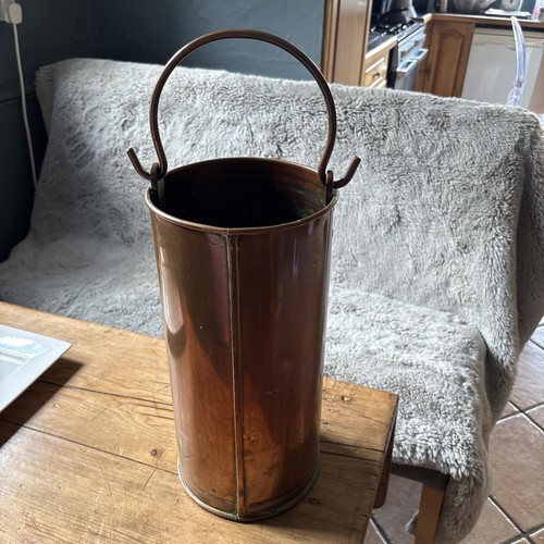 Antique victorian copper hall - antique,