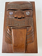 Maori Hand Carved Wooden Box