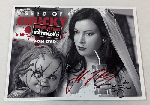 Seed chucky 5x11 - of, 8.5x11~signed