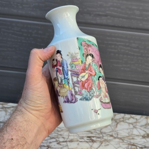 Chinese antique porcelain vase - porcelain,