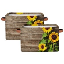 Vintage Sunflower Wooden