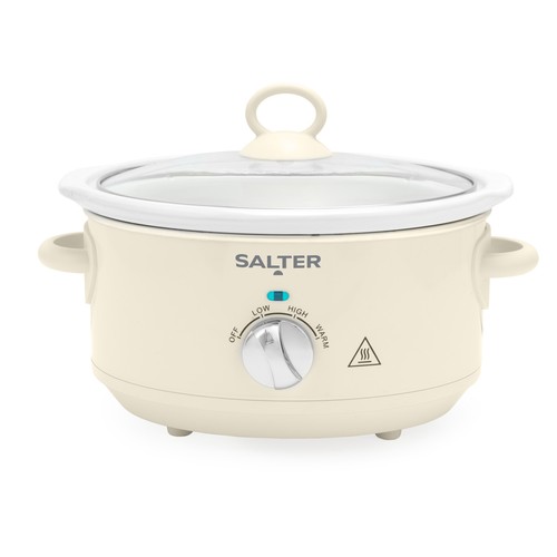 Salter retro slow cooker - retro, 3.5l