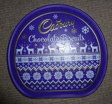 Cadburys biscuit tin CHRISTMAS