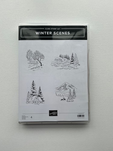 Stampin winter scenes - 'winter, scenes'
