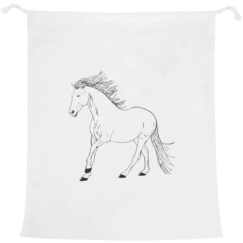 Trotting horse laundry - 'trotting,