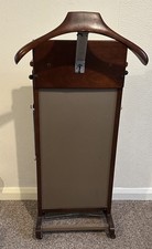 Vintage Corby Of Windsor Men’s Trouser Press, Suit Rack, Clothes Stand On Wheels