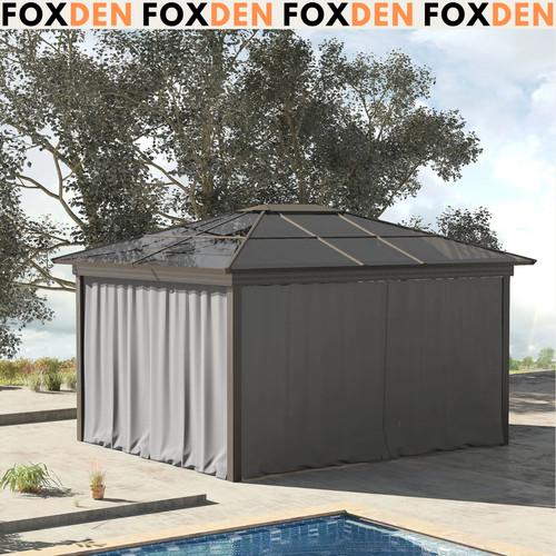 Universal gazebo curtains - universal,