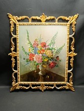 Floral Print Signed Vernon