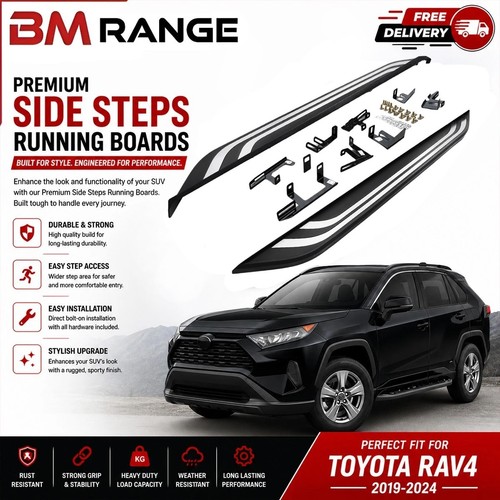 2pcs fixed running board side - 2pcs,