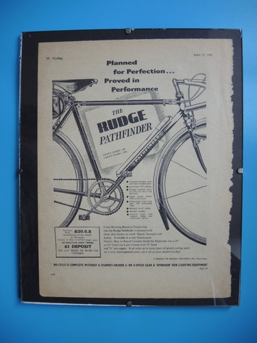 Rudge pathfinder vintage cycle - rudge,