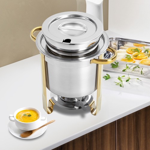 Stainless steel round soup - stainless,