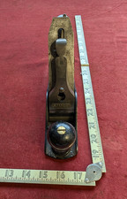 Vintage Stanley Number 3 Bailey Sweetheart USA Smoothing Plane (H)