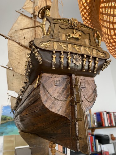 Vintage wooden sailing - vintage, ship