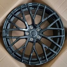 Audi A4 A5 A6 A7 A8 Q3 Q5 Gloss Black x4 20" R8 Style Alloy Wheels 9J ET35