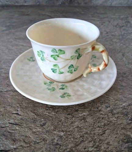 Irish belleek shamrock small - shamrock,