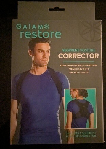 Gaiam posture corrector back - gaiam,