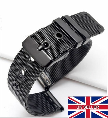 Black mesh classic milanese - mesh,