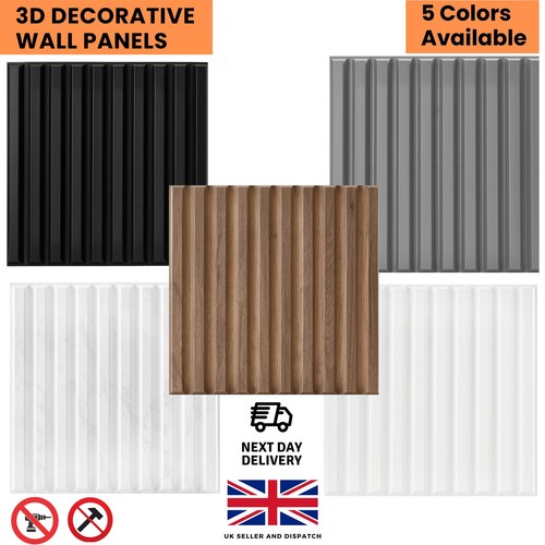 Wall panels diy interior - 3d,