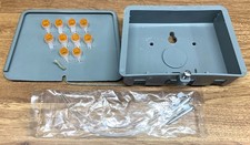 BT66b Grey Telephone External Cable Connection Joint Junction Box + 10 8a Crimps
