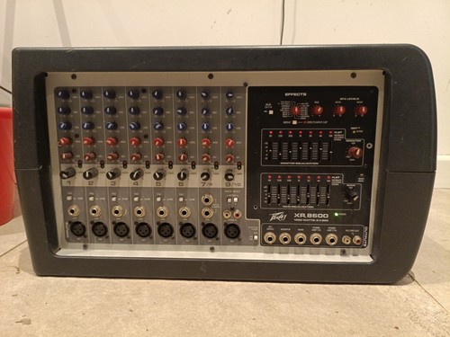 Peavey xr8600 mixer - peavey,