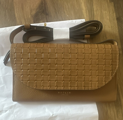 Radley tan woven - leather, flap