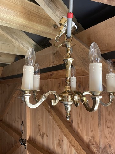 Vintage style solid - , brass