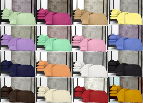 Plain duvet quilt cover - cover, with