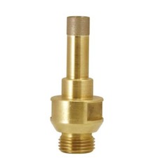 DIAMOND DRILL 12.7MM BELGIUM MOUNT CORE DRILL, 75MM OAL DD12.7 - MADE IN ITALY