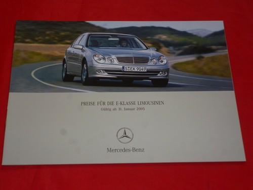 2005 mercedes w211 - 2005,