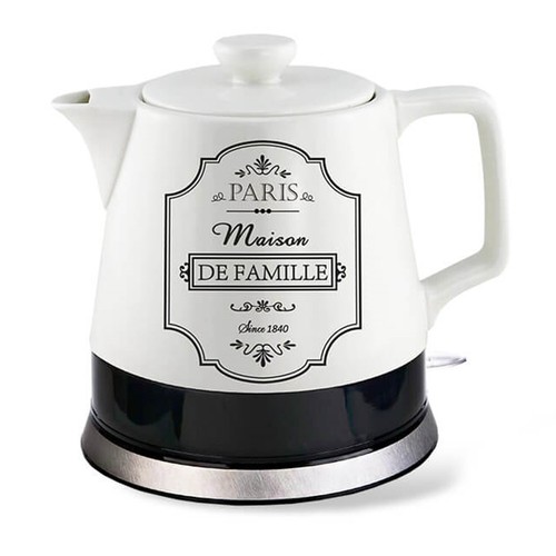 Electric ceramic kettle - ceramic, 1l