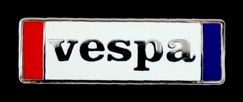 Vespa bar enamel - vespa, badge