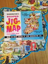 VINTAGE WADDINGTONS JIG MAP IRELAND No558  complete 