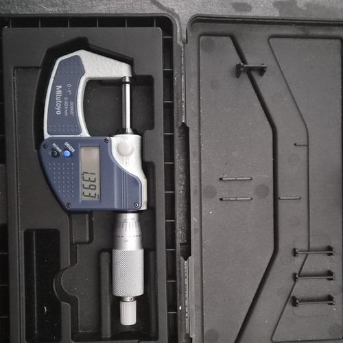Mitutoyo digital micrometer - mitutoyo,