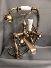 LEFROY BROOKS AGED BRASS BATH